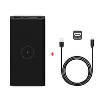 HKM-378899 10000mAh Large Capacity Lithium Polymer Power Bank with USB Type C Input and Fast/Wireless Charging