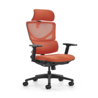 HKM-378963 High Back Ergonomic Executive Office Chair with Adjustable Headrest and Mesh Design