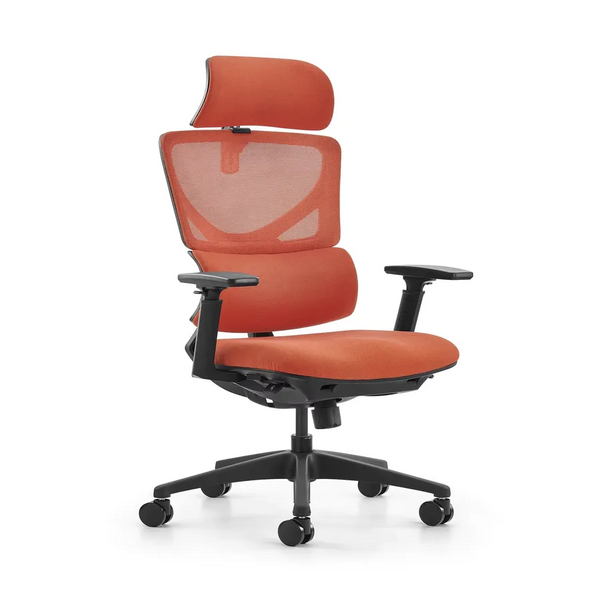 HKM-378963 High Back Ergonomic Executive Office Chair with Adjustable Headrest and Mesh Design