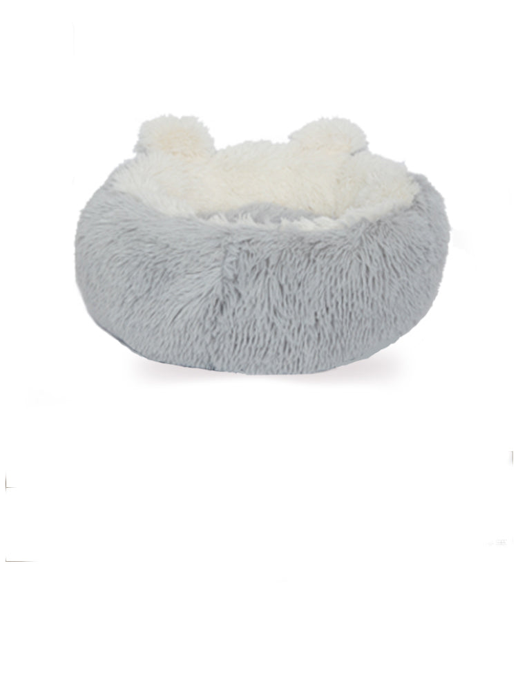 HKM-3790653 Cozy All-Season Pet Nest for Dogs and Cats - Removable, Washable, Deep Sleep Design