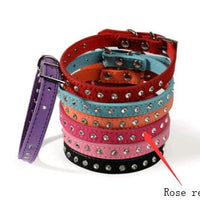 HKM-3792573 Diamond Rhinestone Pet Collar - Soft Microfiber Dog Accessory