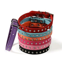 HKM-3792573 Diamond Rhinestone Pet Collar - Soft Microfiber Dog Accessory