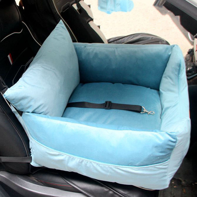 HKM-3792829 Cozy Teddy Car Mat Pet Safety Seat Cushion in Four Colors