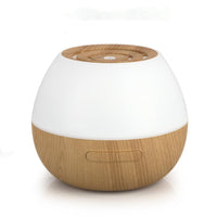 HKM-379283 Wood Grain Aromatherapy Humidifier with Colorful Ambient Light and Ultrasonic Atomization, 300ml Capacity