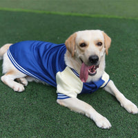 HKM-3792957 Stylish Baseball Uniform Pet Clothing for Medium to Extra-Large Dogs in Wine Red, Blue, and Navy Blue
