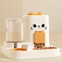 HKM-3794365 Integrated Cat Feeder with Water and Grain Station in Multiple Colors