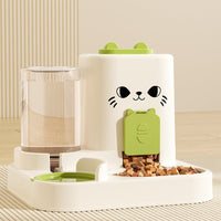 HKM-3794365 Integrated Cat Feeder with Water and Grain Station in Multiple Colors