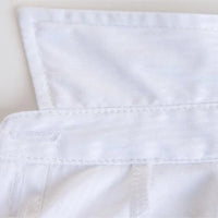 HKM-3796157 Formal Autumn and Winter Shirt for Pets – White Cloth Attire for Dogs and Cats in Various Sizes
