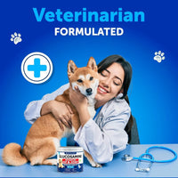 HKM-3796413 Glucosamine Chews for Dogs with Chondroitin and Hemp Oil for Joint Support, 120 Soft Treats