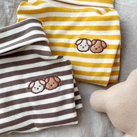 HKM-3796925 Lightweight Casual Dog Apparel in Coffee Bar Yellow - XS to XL Sizes Available