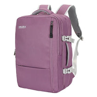 HKM-379731 Custom Logo Waterproof Nylon Laptop Backpack for 17-Inch Devices with USB Port - Unisex Fashion Design