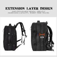 HKM-379731 Custom Logo Waterproof Nylon Laptop Backpack for 17-Inch Devices with USB Port - Unisex Fashion Design