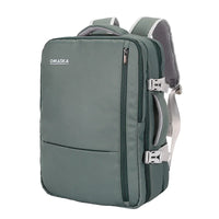 HKM-379731 Custom Logo Waterproof Nylon Laptop Backpack for 17-Inch Devices with USB Port - Unisex Fashion Design