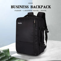 HKM-379731 Custom Logo Waterproof Nylon Laptop Backpack for 17-Inch Devices with USB Port - Unisex Fashion Design