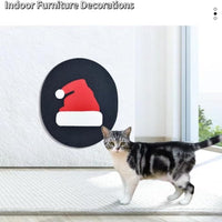 HKM-3797821 Wall-Mounted Cardboard Cat Scratching Pad with Catnip for Indoor Cats