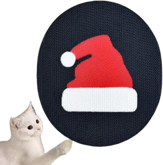 HKM-3797821 Wall-Mounted Cardboard Cat Scratching Pad with Catnip for Indoor Cats