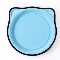 HKM-3797949 Sucker Window Sill Nest Round Cat Bed - Soft Short Plush Pet Nest for Cats