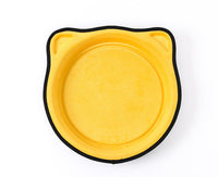 HKM-3797949 Sucker Window Sill Nest Round Cat Bed - Soft Short Plush Pet Nest for Cats