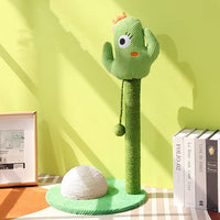 HKM-3799613 Cat Climbing Frame with Sisal Hemp Column for Scratching and Cozy Nesting