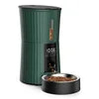 HKM-380115 4L Smart Automatic Pet Feeder with Dual Power, Voice Recorder, and Timed Dispensing for Small Animals