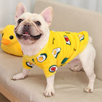 HKM-3802941 Cozy Coral Fleece Autumn and Winter Pajamas Jacket for Pets