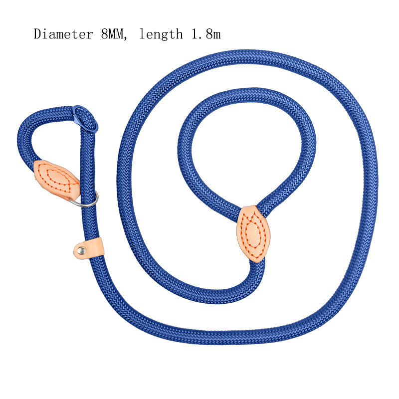 HKM-3803581 Automatic Tightening Dog Leash with P Rope Collar for Blast Race Level Training