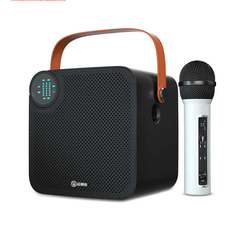 HKM-380371 Dynamic Audio Singing Microphone with Display for Home, Computer, Stage, KTV, and Conference Use