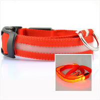 HKM-3805885 LED Illuminated Dog Collar for Day and Night Safety