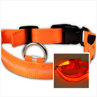 HKM-3805885 LED Illuminated Dog Collar for Day and Night Safety
