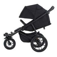 HKM-7380691 Brightbebe Jogging Stroller with Dual Suspension and Air-Filled Tires for Smooth Rides