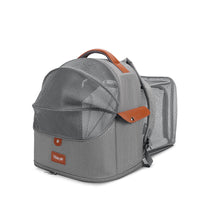 HKM-3808317 Expandable Large Capacity Cat Backpack - Breathable Nylon Design for Pets up to 9kg - Available in Pink, Gray, Milky White, and Blue