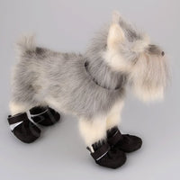 HKM-3808701 Antiskid Suede Cloth Pet Shoes for Spring and Summer - Sizes S, M, L, XL