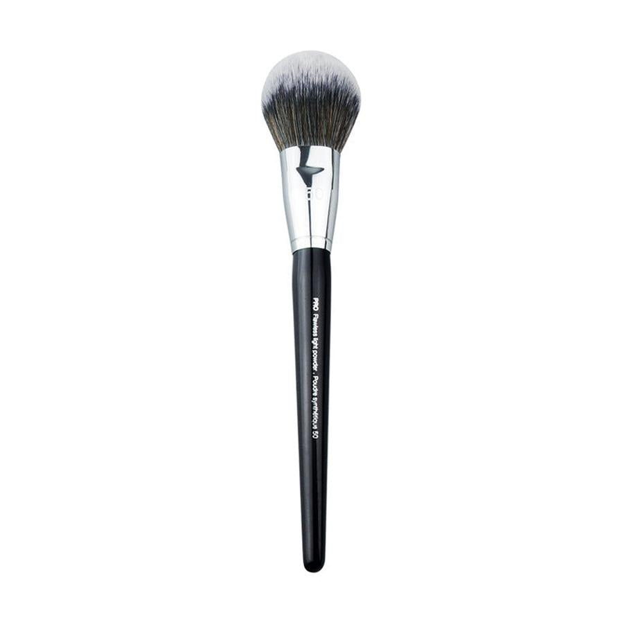 HKM-380883 Peach Shape Loose Powder Brush with Wooden Handle for Blush Application