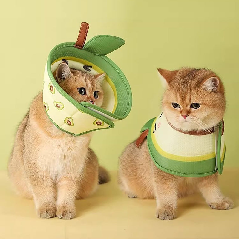HKM-3809341 Comfortable Adjustable Cat Cone Collar for Post-Surgery Recovery – Soft EPE Material, Scratch and Bite Prevention