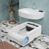 HKM-380947 Automated Self-Cleaning Cat Litter Box with Odor Control and Easy Clean Features