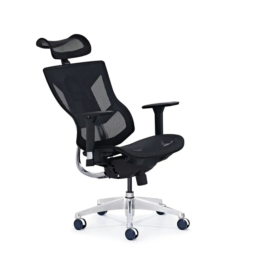 HKM-380947 Ergonomic Office Chair with 3D Headrest for Enhanced Comfort and Support