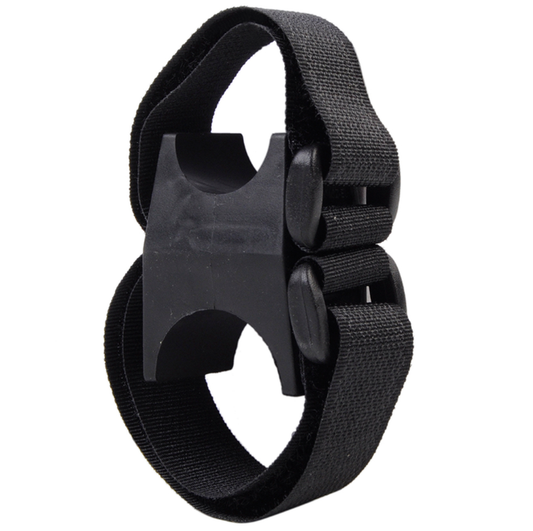HKM-381011 LED Flashlight Strap for Bicycles - Adjustable and Durable Bike Accessory