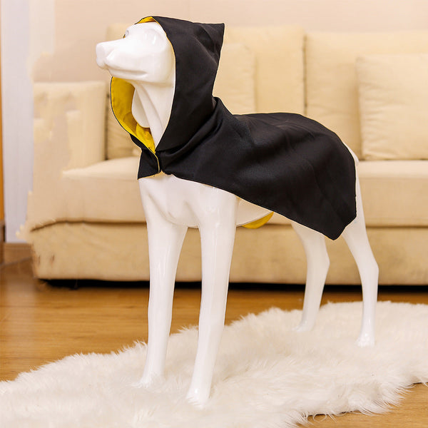 HKM-3810237 Fun Halloween Dog Cloak in Blue, Red, Yellow & Green - Available in S, M, L
