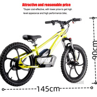 HKM-381075 20-Inch Electric Balance Bike with 36V 600W Motor and Lithium Battery, 3-Speed Gear System