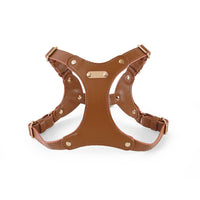 HKM-3811133 Stylish Leather Chest Strap Harness for Dogs in Various Colors and Sizes