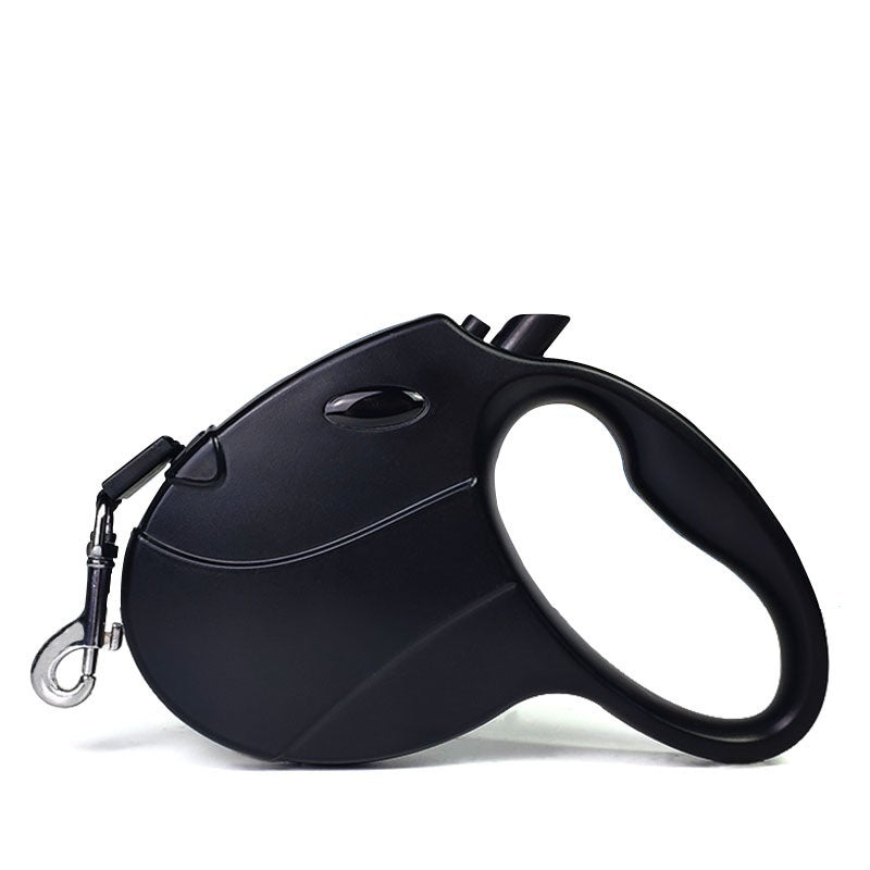 HKM-3811645 Automatic Retractable 5m Pet Leash with Hand-Holding Rope - Multiple Colors Available