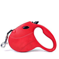 HKM-3811645 Automatic Retractable 5m Pet Leash with Hand-Holding Rope - Multiple Colors Available