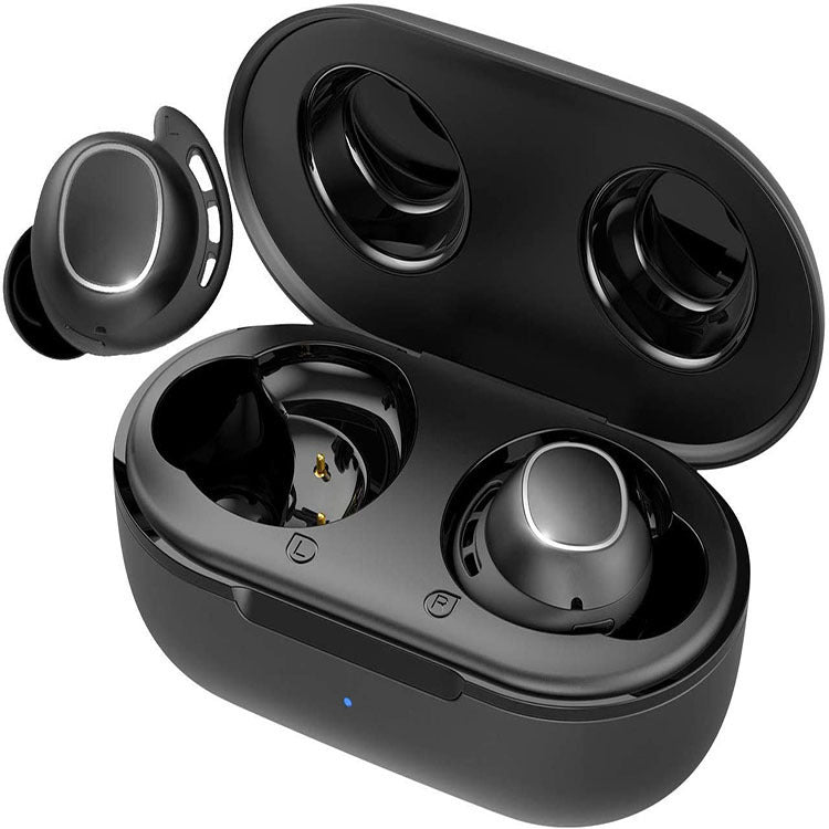 HKM-381331 Wireless Stereo Earplug Headphones with Call Function and 15m Bluetooth Range