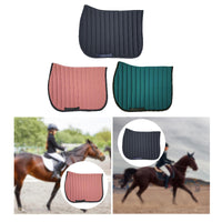 HKM-3813693 Shock Absorption Polyester Saddle Pad for Horse Riding - 68x51cm