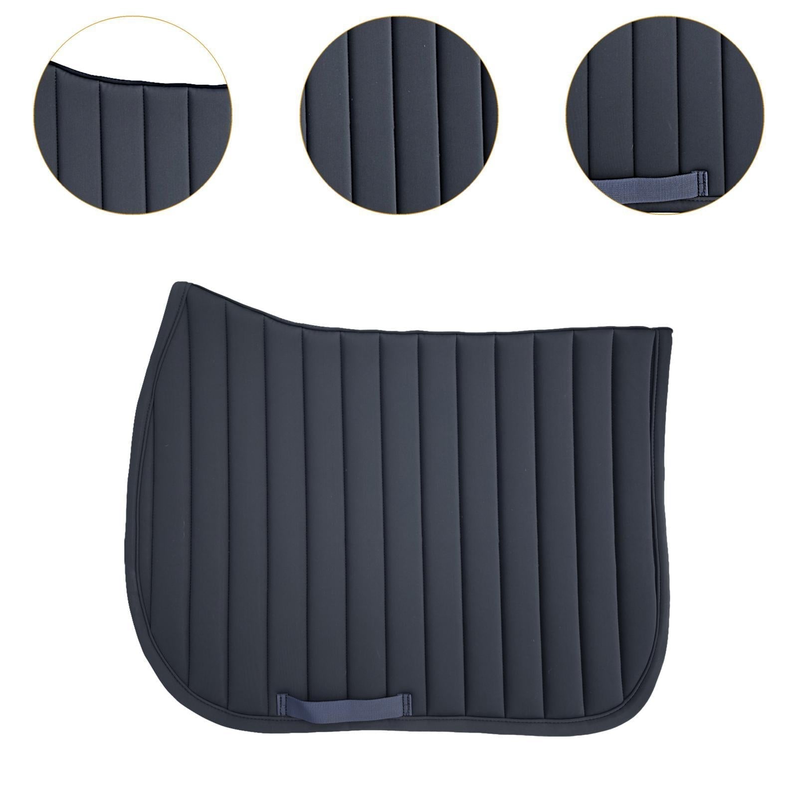 HKM-3813693 Shock Absorption Polyester Saddle Pad for Horse Riding - 68x51cm