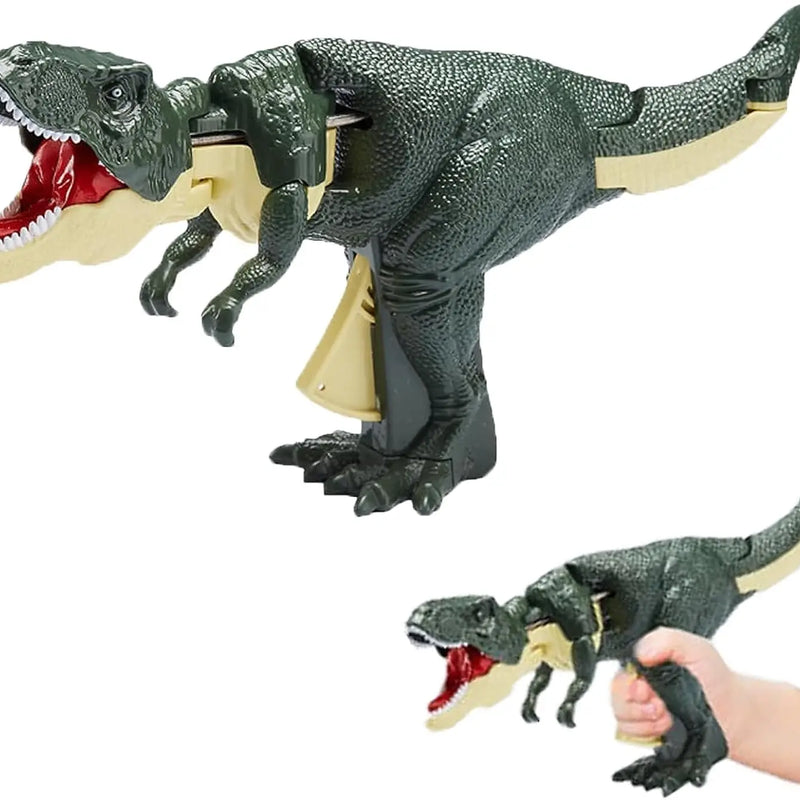 HKM-381459 Telescopic T-Rex Dinosaur Fidget Toy - 29cm Grabber Trigger Swing for Kids