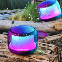HKM-381651 Portable RGB Mini Speaker with 3W Output Power and Multi-Device Compatibility