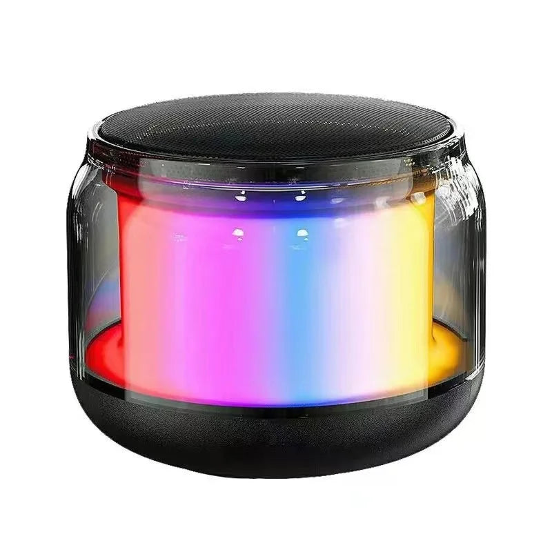 HKM-381651 Portable RGB Mini Speaker with 3W Output Power and Multi-Device Compatibility