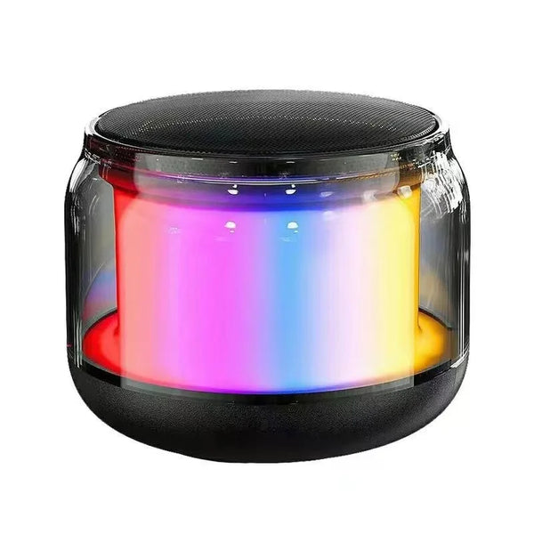 HKM-381651 Portable RGB Mini Speaker with 3W Output Power and Multi-Device Compatibility