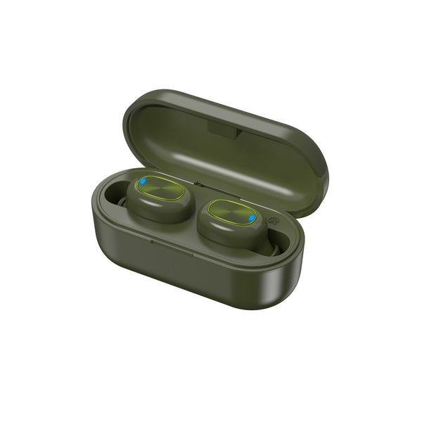HKM-381715 Bluetooth Wireless Earphones with Charging Case - Up to 14 Hours Playtime, Multiple Colors Available
